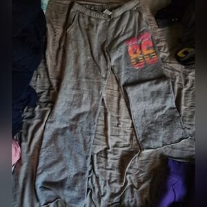 Victorias secret PINK sweatpants sequin BLING New York 86 size xsmall